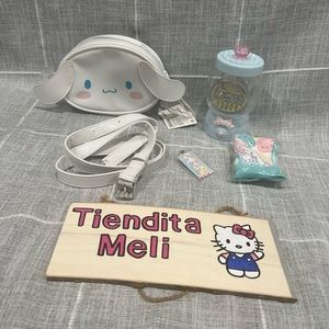 Cinnamoroll fanny pack with Sanrio Gift set SOLD